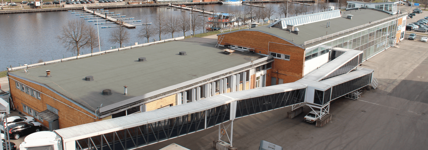 Riian matkustajaterminaali vuonna 2015.